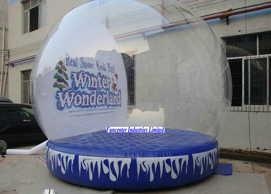 Winter Wonderland ลูกโลกหิมะที่ทำให้พองขนาดเส้นผ่านศูนย์กลางใหญ่สำหรับพื้นที่ขนาดใหญ่
