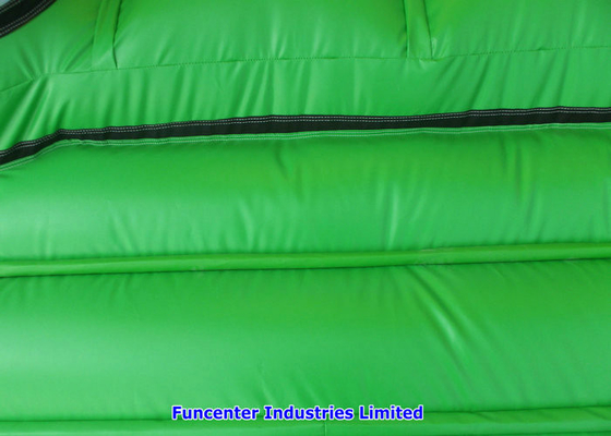 ยีราฟสีเหลืองของเล่นเป่าลมกลางแจ้ง Blow Up ปราสาท Bouncy เย็บเข็มที่มีความปลอดภัย