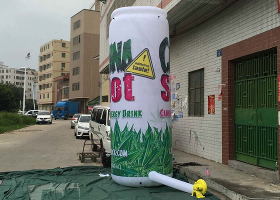 ป้ายขายส่งที่มีสีสันสดใส, Giant ซึ่งทำให้พองได้ Bottle สำหรับโปรโมชั่นกลางแจ้ง