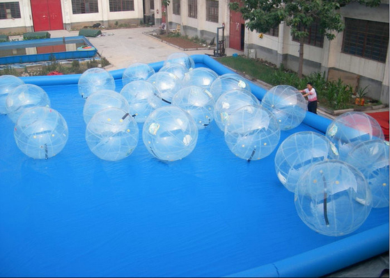 ของเล่นกลางแจ้งของเล่นเป่าลม 1.0mm ความหนา PVC / TPU Large Sized