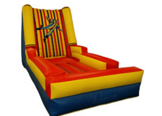 นำของเล่นกีฬาที่ทำให้พองได้ฟรี Sticky Velcro Wall สี่เท่า Needle Safe Stitching