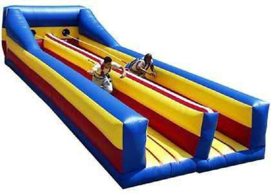 ของเล่นกีฬาสองจังหวะ Bungee Run ต้านทานการสึกกร่อนสำหรับเด็กและผู้ใหญ่