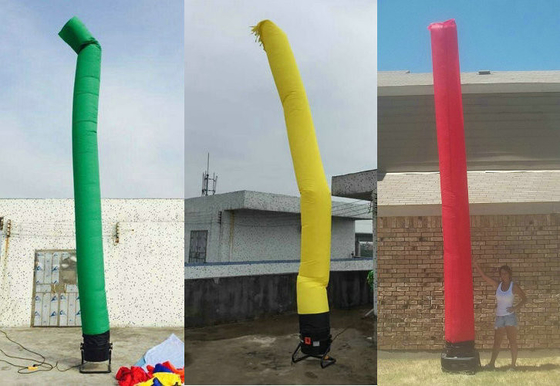 ป้ายโฆษณา Durble PVC ไนลอนเป่าลมสีสันสดใสขึ้น Man Waving