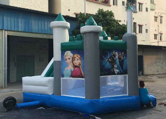 ปลอดภัย Air Flap พาณิชย์ Bouncy ปราสาท, บ้านกระโดด ซึ่งทำให้พองได้ ได้อย่างง่ายดายวางขึ้น