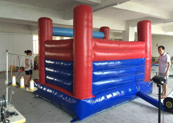 Superman พิมพ์ในร่ม Bouncy ปราสาททนไฟเนื้อเรื่อง SGS ได้รับการอนุมัติ