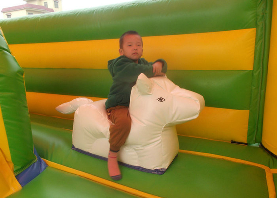 ตัวอักษรตัวตลกติดตั้ง Bouncy Castle Plato PVC Tarpaulin BC-011