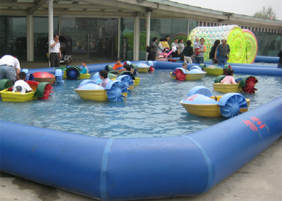 ผสมผ้าใบกันน้ำสี Blow Up สระว่ายน้ำ 10mx8m ขนาดสำหรับสวนสนุก