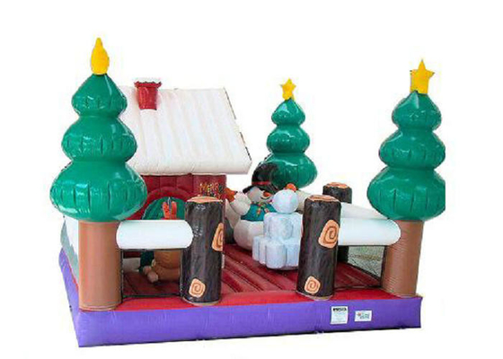 ความยาว 4 เมตร PVC บ้านพองลม, บ้านพองกระโดดป้องกันการฉีกขาด