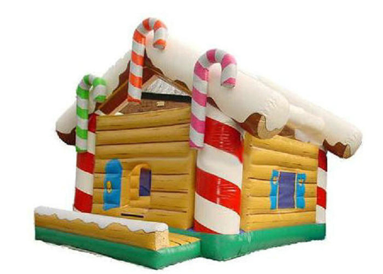 ความยาว 4 เมตร PVC บ้านพองลม, บ้านพองกระโดดป้องกันการฉีกขาด