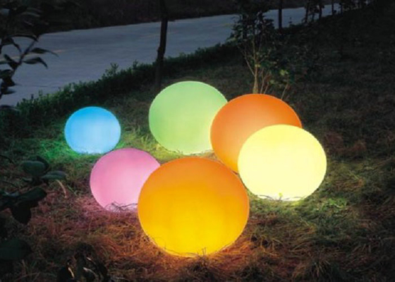 ไฟ LED สี LED ซึ่งทำให้พองได้s พีวีซีฮีเลียมแอร์บอลลูนสำหรับโฆษณา Sky