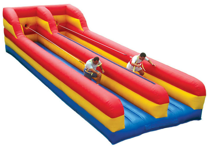 ของเล่นกีฬาสองจังหวะ Bungee Run ต้านทานการสึกกร่อนสำหรับเด็กและผู้ใหญ่