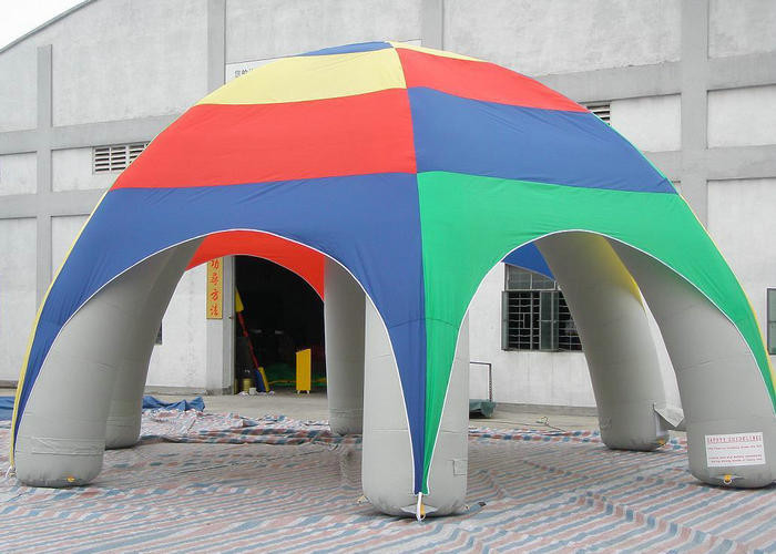 ผสมสีกลางแจ้ง PVC ซึ่งทำให้พองได้ เต็นท์ได้อย่างง่ายดาย Inflated พรรค Cube Marquee