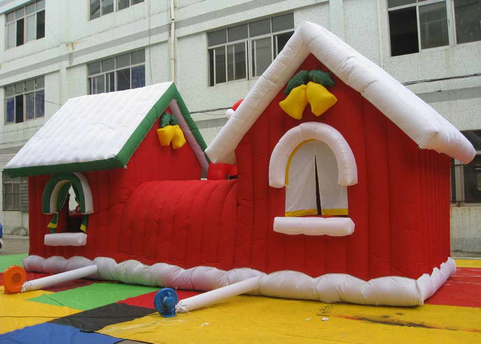 การออกแบบที่มีสีสัน ซึ่งทำให้พองได้ Holiday Decorations ขนาด 9.5 ม. x 4 มม. ฟรี