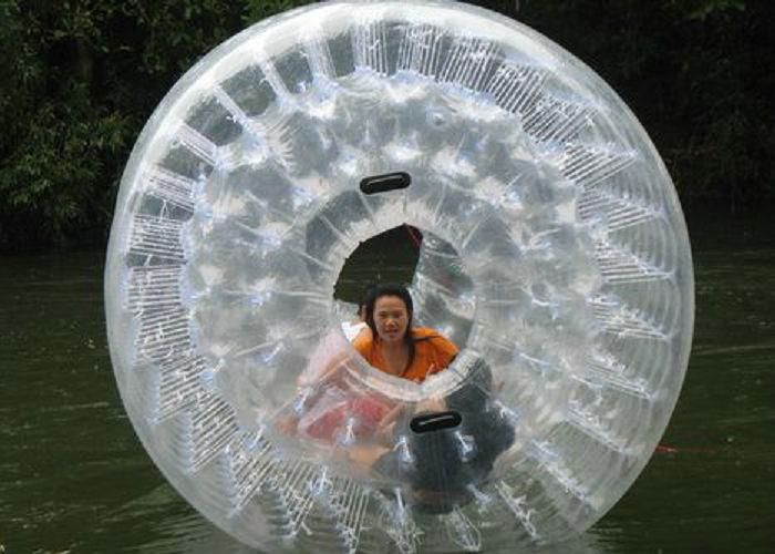 น้ำยาล้าง PVC Pool Hamster Ball สีที่กำหนดเองพิมพ์เทคโนโลยี Hot Air Welded